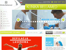 Tablet Screenshot of bella-med.pl